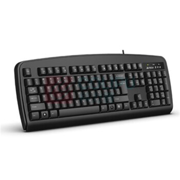 双飞燕 A4TECH 有线键盘 KB-8U 有线,USB接口 (黑色)