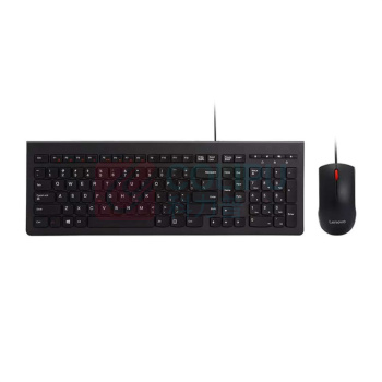 联想 LENOVO 有线键盘鼠标套装 M120Pro 键盘+鼠标 (黑色)