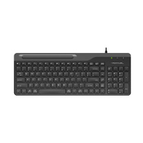 双飞燕 有线键盘 FK25 usb接口 (遂空灰) 笔记本台式电脑家用办公打字飞时代