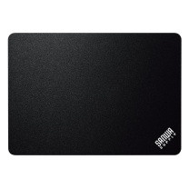 山业 SANWA SUPPLY 中号薄款鼠标垫 橡胶防滑 MPD-C4BK 250*176*2mm (黑色)