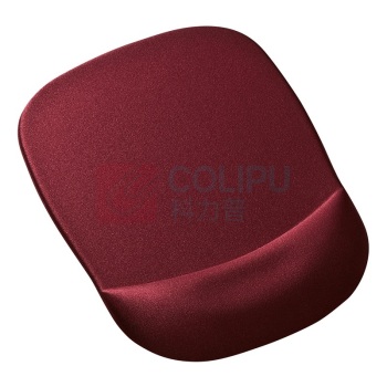 山业 SANWA SUPPLY 慢回弹记忆海绵鼠标垫 MPD-MU1NWR 180*245*22mm (暗红色)