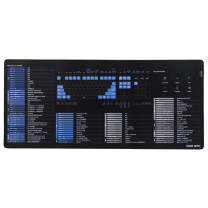 山业 SANWA SUPPLY 鼠标垫 MPD-C5WM 900*400*4mm (黑色)