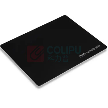 得力 耐磨办公游戏鼠标垫 办公用品 耐磨橡胶绩佳布250*200mm黑色 3692 