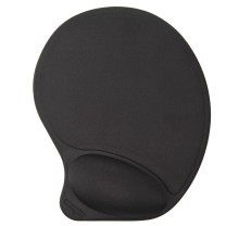 宜客莱 ECOLA 人体工学护腕鼠标垫 黑色 (1)个 EF-EZ1BK 250*210*25mm