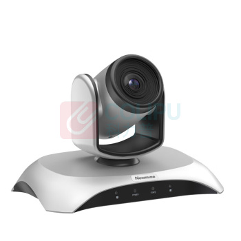 纽曼 Newmine USB高清视频会议摄像头 NM-S103-1080 大广角3倍光学变焦1080P (银色) 适用40㎡会议室