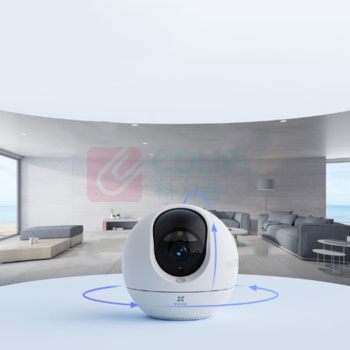 萤石 摄像头 C6C-Ultra 1000万极清 360度云台 双向通话 手机远程 256G卡