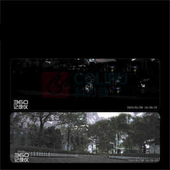 360 行车记录仪G300 鹰眼级星光夜视 隐藏式 G300-N65E-1 4K超高清,256G卡