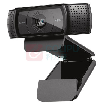 罗技 Logitech 视频连线摄像头 C925e 78度广角 (黑色)