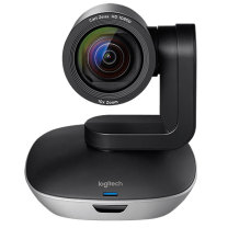 罗技 Logitech 商务高清视频会议摄像头 CC3500e 1080P USB免驱 10倍无损变焦 含全向麦克风+扬声器