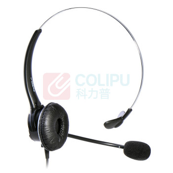 北恩 HION 头戴式单耳话务耳机 FOR600 USB+主动降噪+调音量+闭音(B9)