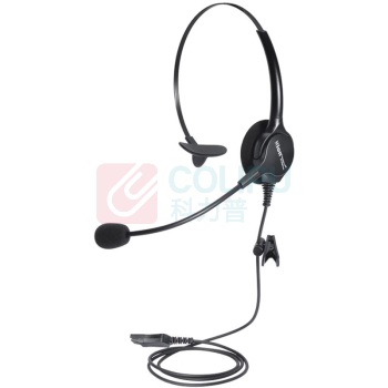 北恩 HION 头戴式单耳话务员耳机 DH90 USB+调音量+闭音(B7)