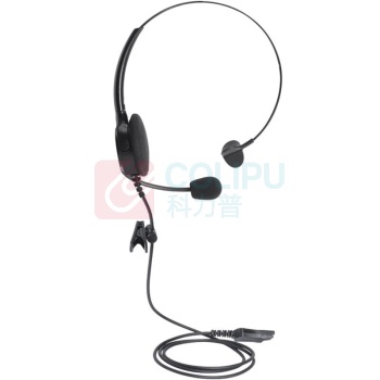 北恩 HION 头戴式单耳话务员耳机 DH90 USB+调音量+闭音(B7)