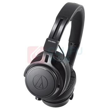铁三角 audio-technica 专业头戴式HIFI耳机 ATH-M60X (黑色)