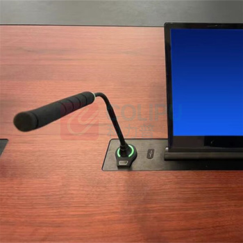 铁三角 audio-technica 专业话筒超指向性电容式鹅颈话筒带5针嵌入式供电局模组 ES925ML/FM5