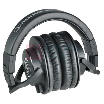 铁三角 audio-technica 头戴式耳机 ATH-M40x 有线 (黑色)