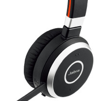 捷波朗 话务耳机 头戴式 有线 黑色 双耳 EVOLVE 65 UC