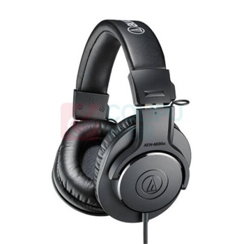 铁三角 audio-technica 耳机 ATH-M20X 含转接线套装 声封闭式(泄漏最小) 47Ω 带线