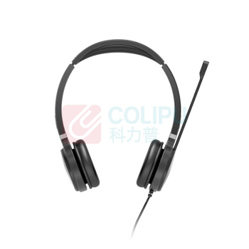 亿联 话务耳机 YHS36 Dual RJ9水晶头直连电话机 双耳