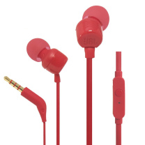 JBL 有线耳机 T110 3.5mm接口 (红色)