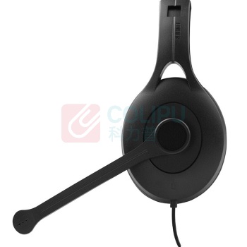 漫步者 EDIFIER 头戴式有线耳麦 K800 单孔版 头戴式耳机 (黑色)