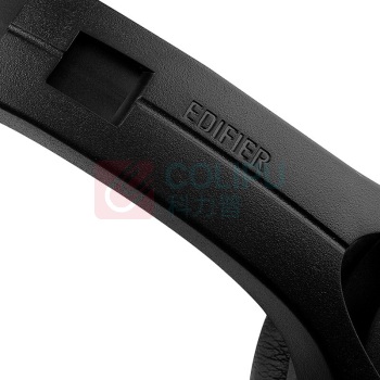 漫步者 EDIFIER 头戴式有线耳麦 K800 单孔版 头戴式耳机 (黑色)