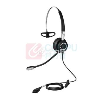 捷波朗 话务耳机 BIZ 2400 II MONO-PC 单耳 (黑色) 含PC双插线