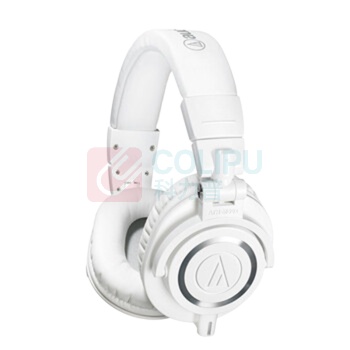 铁三角 audio-technica 耳机 ATH-M50X WH (白色)