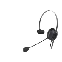 飞利浦 PHILIPS 耳机 SHM1028 单耳/USB接口 (黑色) /音量调节