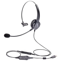 北恩 HION 头戴式单耳话务耳机 FOR630QD USB-A