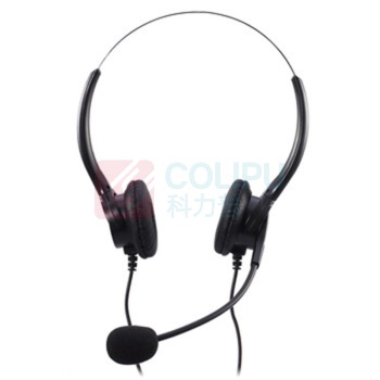 北恩 HION 头戴式双耳话务耳机 FOR600D USB+调音量+闭音(B8)双麦智能降噪