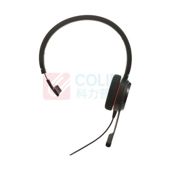 捷波朗 统一通信耳麦 EVOLVE 20 MS Mono 单耳 USB接口 可调音量/闭音/挂接/降噪 微软认证