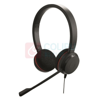 捷波朗 统一通信耳麦 EVOLVE 20 MS Stereo 双耳 USB接口 可调音量/闭音/挂接/降噪 微软认证