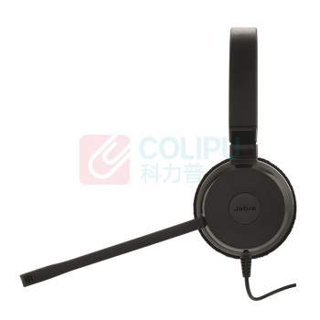 捷波朗 统一通信耳麦 EVOLVE 20 MS Stereo 双耳 USB接口 可调音量/闭音/挂接/降噪 微软认证