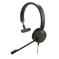 捷波朗 统一通信耳麦 EVOLVE 30II MS Mono 单耳 USB+3.5mm接口 可调音量/闭音/挂接/降噪 智能切换 微软认证