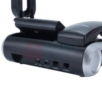 北恩 HION 双耳话务耳麦电话机套装 V200H 含FOR700D (黑色) 清晰的语音通信,麦克风防噪音