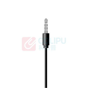 纽曼 Newmine 全兼容线控音乐手机耳机 NM-LK06 1.2m双边等长线 (黑色)