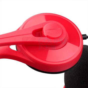 漫步者 EDIFIER 头戴式电脑耳机 K550 线长 2m (红色)