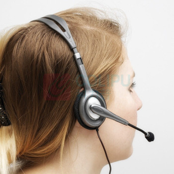 罗技 Logitech 立体声耳机 H111 带麦克风话筒  带麦克风话筒