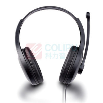 漫步者 EDIFIER 头戴式有线耳麦 K800 双3.5音频 (黑色)