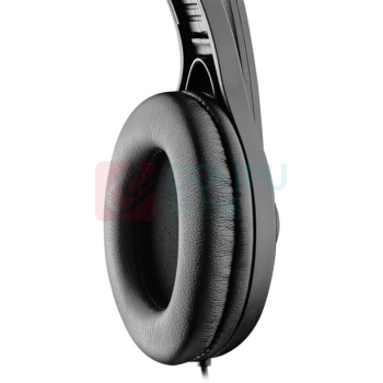 漫步者 EDIFIER 头戴式有线耳麦 K800 双3.5音频 (黑色)