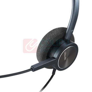 科特尔得龙 CTCALLTEL 头戴式双耳话务耳机 HW528N-DH 带降噪麦克风 水晶头接口(适用电话机/IP电话)