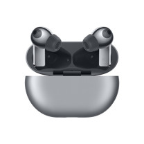 华为 主动降噪真无线蓝牙耳机 HUAWEI FreeBuds Pro 双连接 有线充版 (冰霜银色)