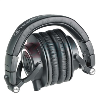 铁三角 audio-technica (Audio-technica)头戴式耳机 ATH-M50X 285g (黑色)