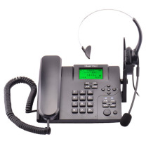 北恩 HION 全网通无线插卡录音电话机座机客服耳机电话录音插卡座机电脑拨号电话管理系统 U880