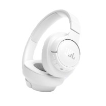 JBL 头戴式无线耳机 TUNE 720BT 纯正低频音效 蓝牙5.3 (珍珠白) 免提通话 音乐游戏网课超长续航