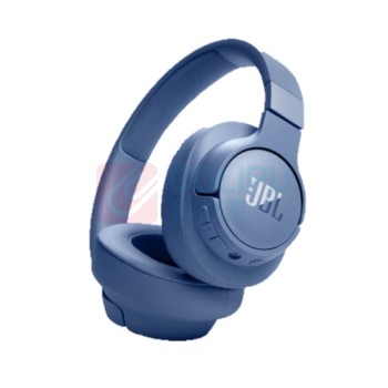 JBL 头戴式无线耳机 TUNE 720BT 纯正低频音效 蓝牙5.3 (深海蓝) 免提通话 音乐游戏网课超长续航