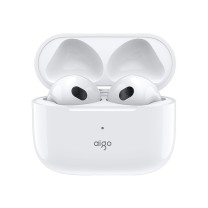 爱国者 aigo 真无线蓝牙耳机 T60 迷你 高清通话 半入耳游戏运动跑步耳机 苹果华为小米安卓通用