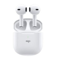 爱国者 aigo 真无线蓝牙耳机 T50 80.00g 通话音乐降噪 半入耳游戏运动跑步耳机 苹果华为小米安卓通用