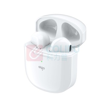 爱国者 aigo 真无线蓝牙耳机 T50 80.00g 通话音乐降噪 半入耳游戏运动跑步耳机 苹果华为小米安卓通用