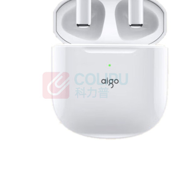 爱国者 aigo 真无线蓝牙耳机 T50 80.00g 通话音乐降噪 半入耳游戏运动跑步耳机 苹果华为小米安卓通用